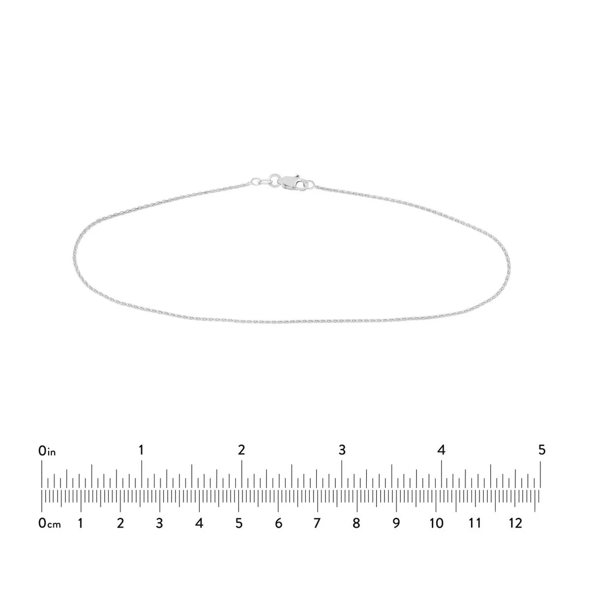 1.05mm D/C Wheat Chain with Lobster Lock