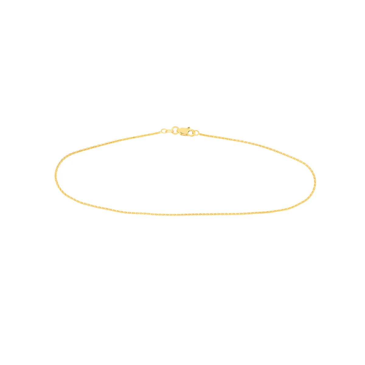 1.05mm D/C Wheat Chain with Lobster Lock