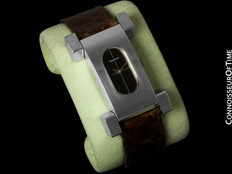 1974 Longines Vintage Mens Watch, Sterling Silver - By Serge Manzon
