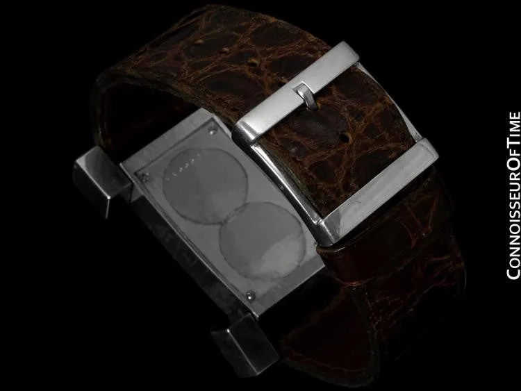 1974 Longines Vintage Mens Watch, Sterling Silver - By Serge Manzon