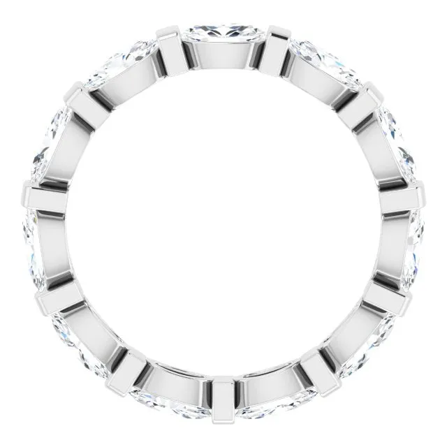 2.31 ct. Oval Diamond Eternity Band