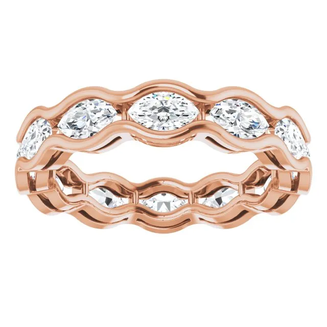 2.40 ct. Marquise Diamond Eternity Band