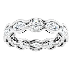 2.40 ct. Marquise Diamond Eternity Band