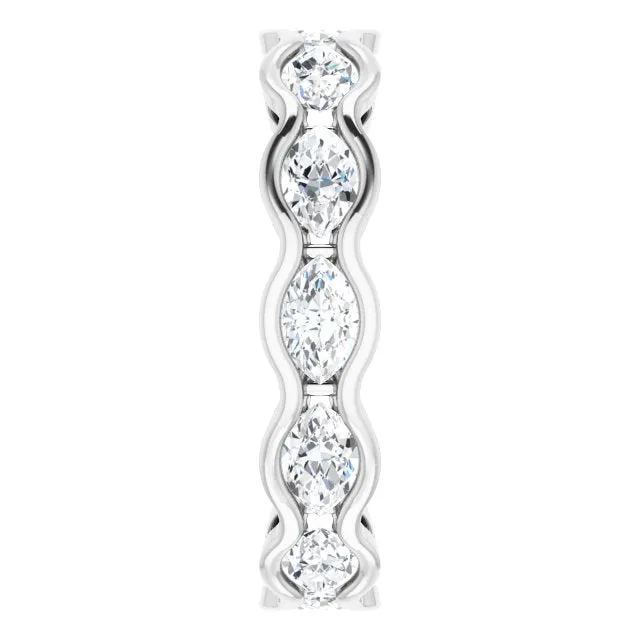 2.40 ct. Marquise Diamond Eternity Band