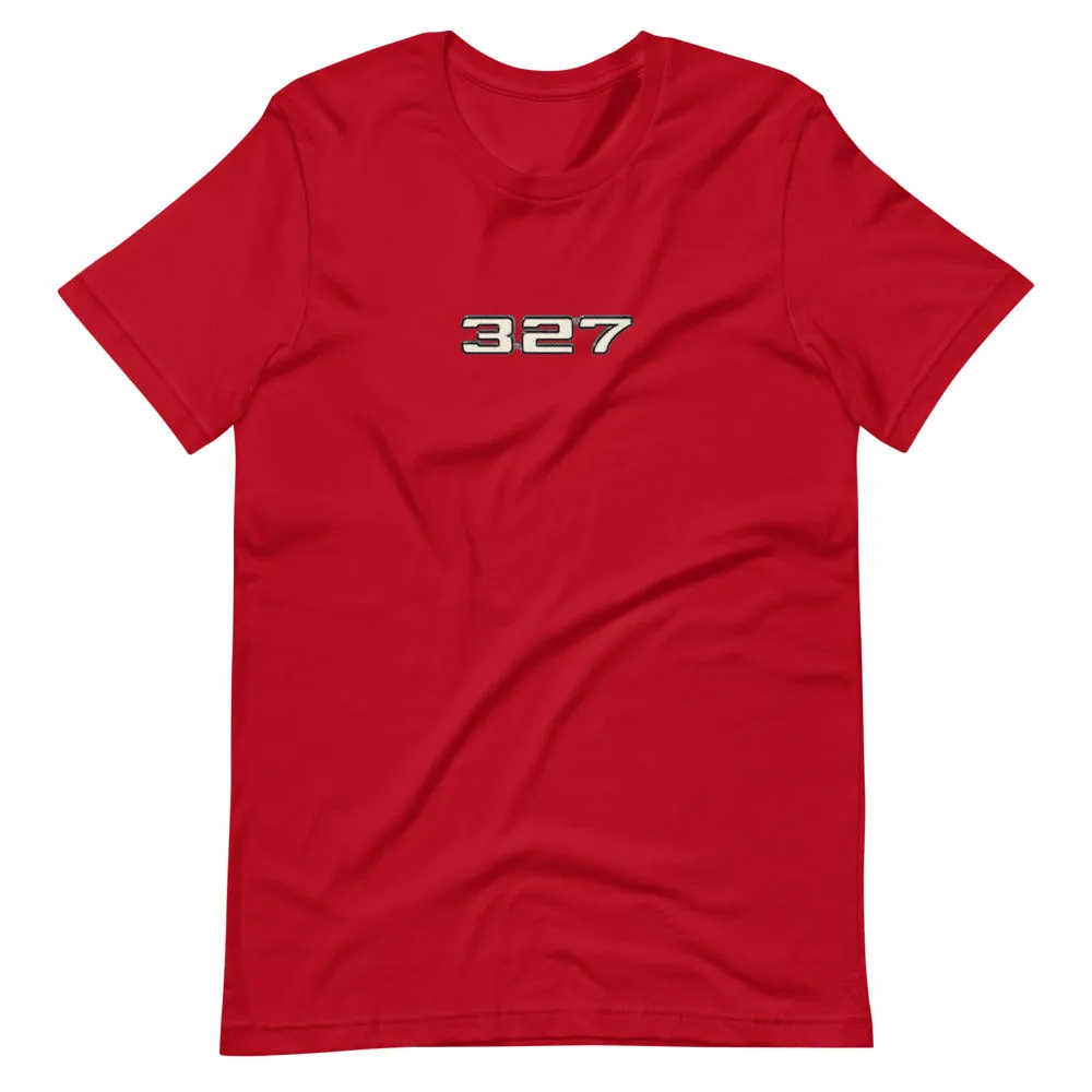 327 Cubic Inch Engine Lover's Short-Sleeve Unisex T-Shirt