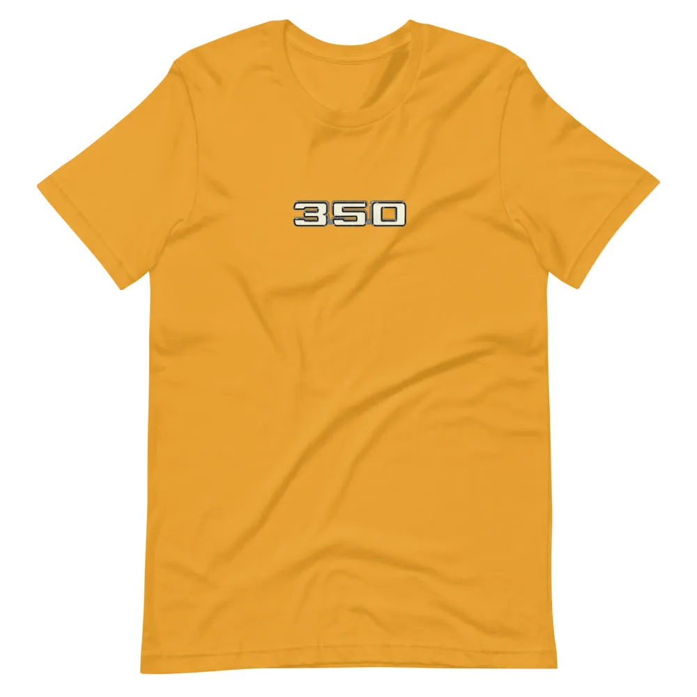 350 Cubic Inch Engine Lover's Short-Sleeve Unisex T-Shirt