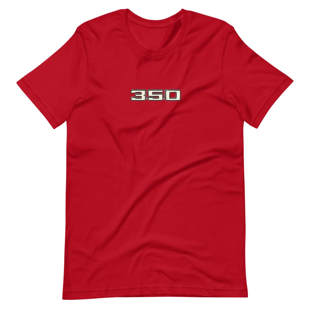 350 Cubic Inch Engine Lover's Short-Sleeve Unisex T-Shirt