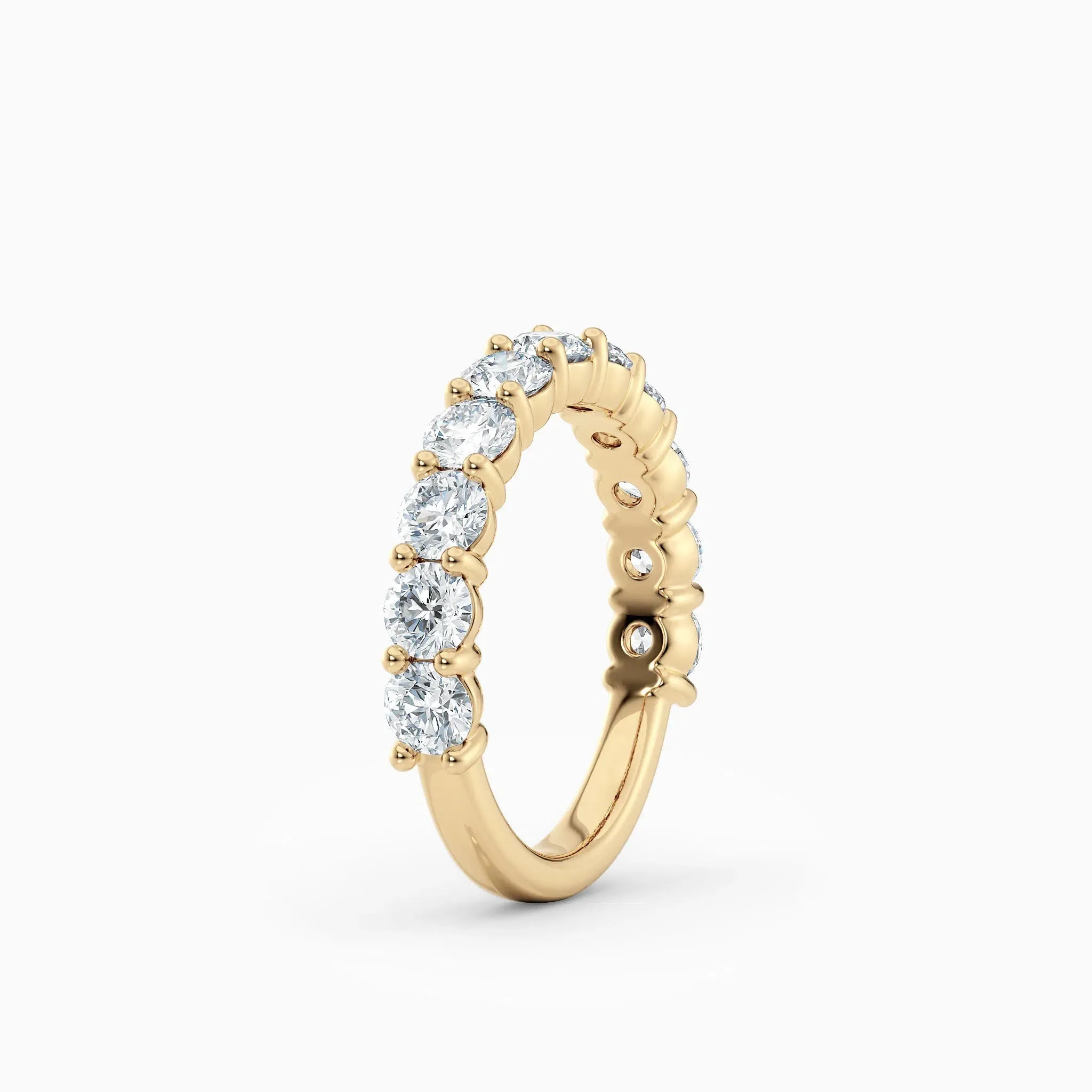 3.5mm 3/4 Diamond Band
