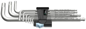 3950/9 Hex-Plus Stainless 1 L-key set, metric, stainless
