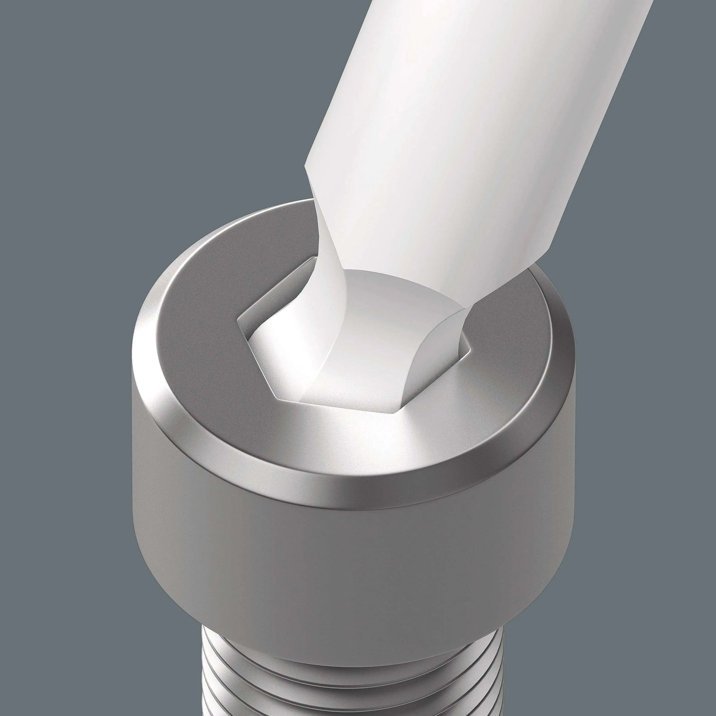 3950/9 Hex-Plus Stainless 1 L-key set, metric, stainless