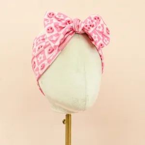 60's Picnic Blanket Top Knot Headband