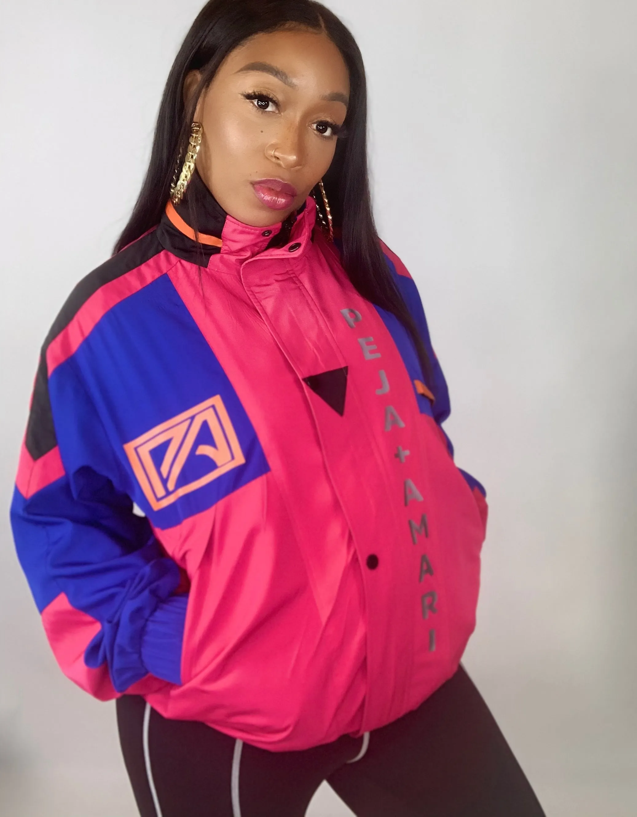 90's Color Block Jacket