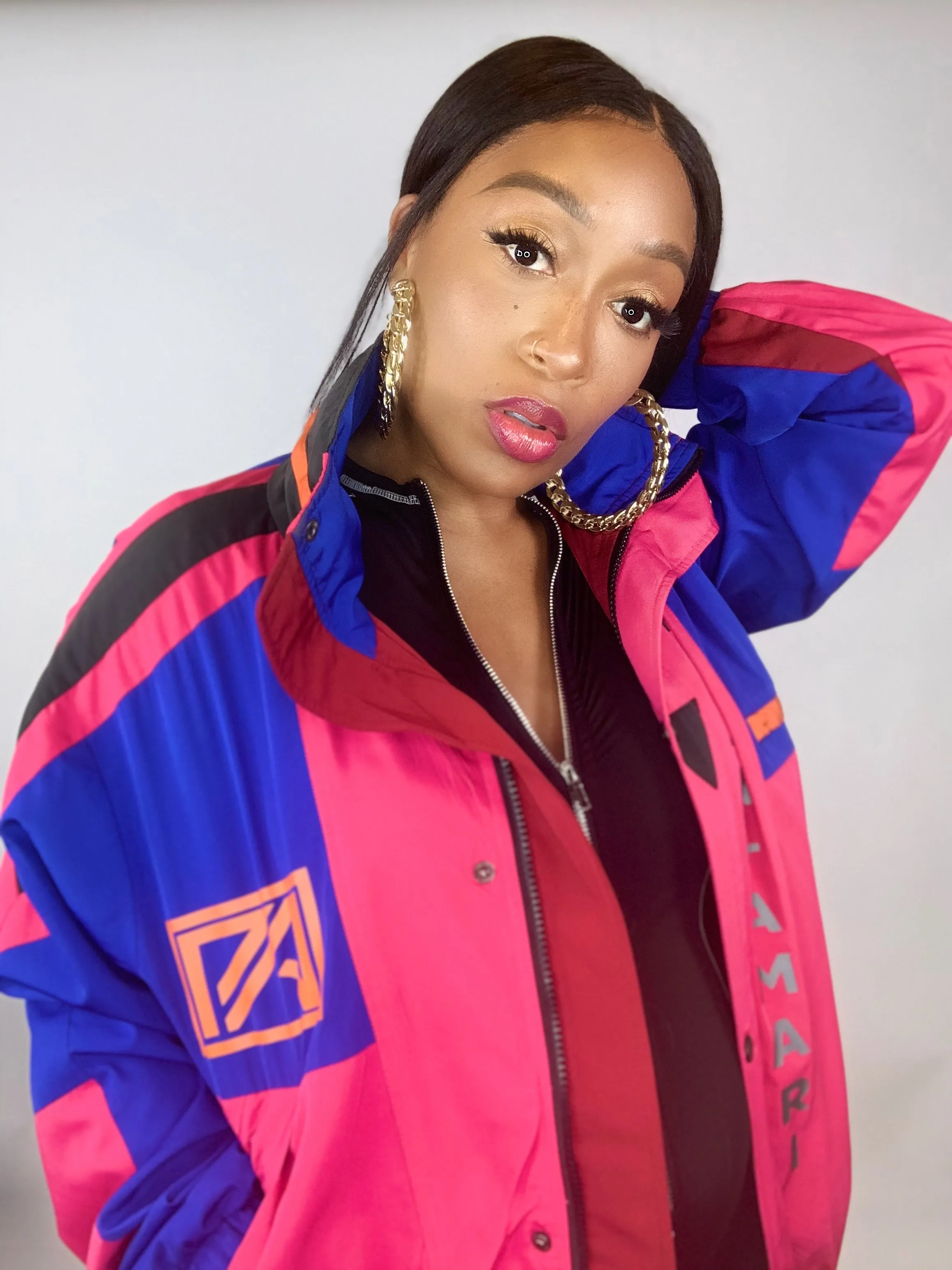 90's Color Block Jacket