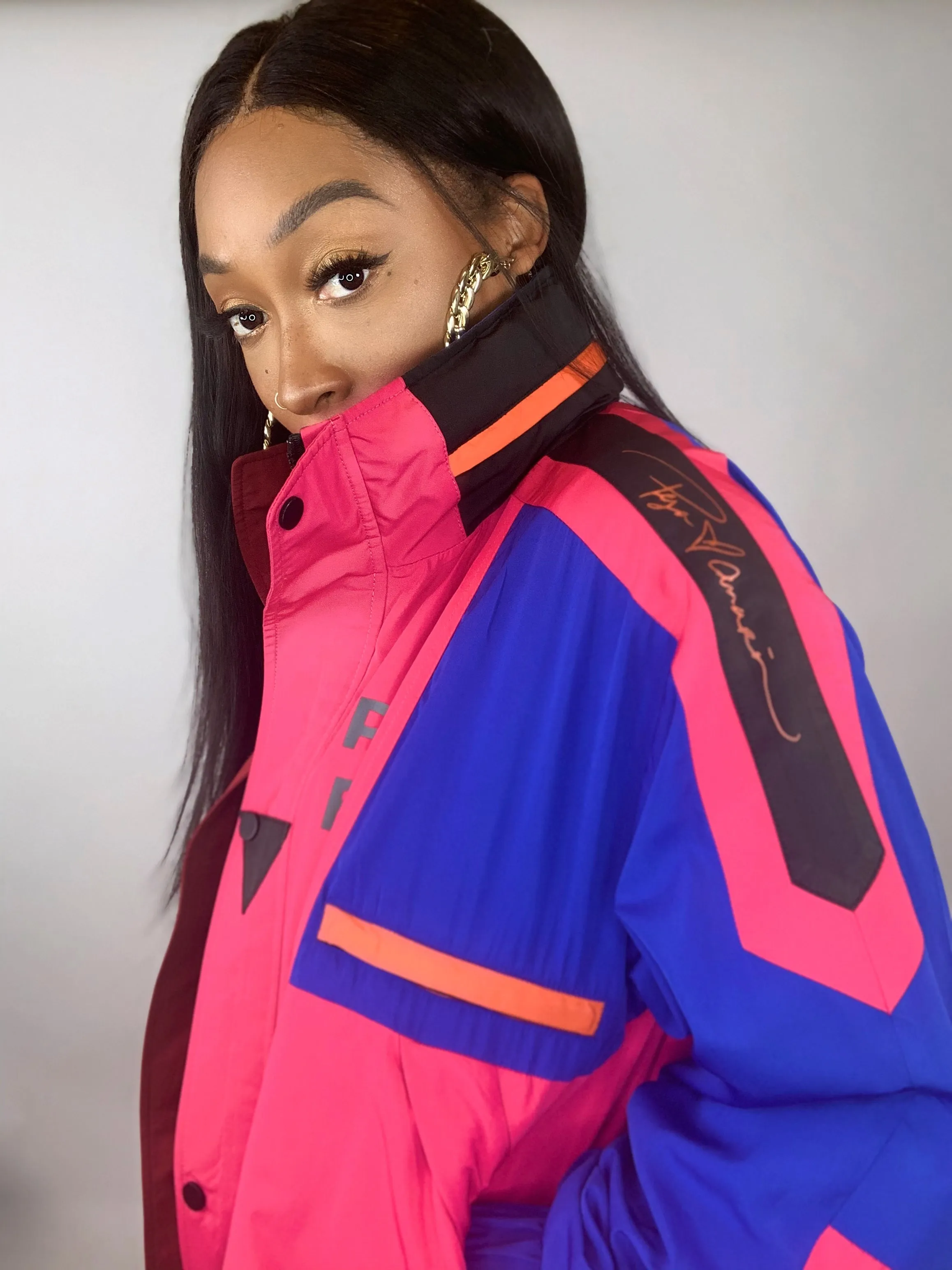90's Color Block Jacket