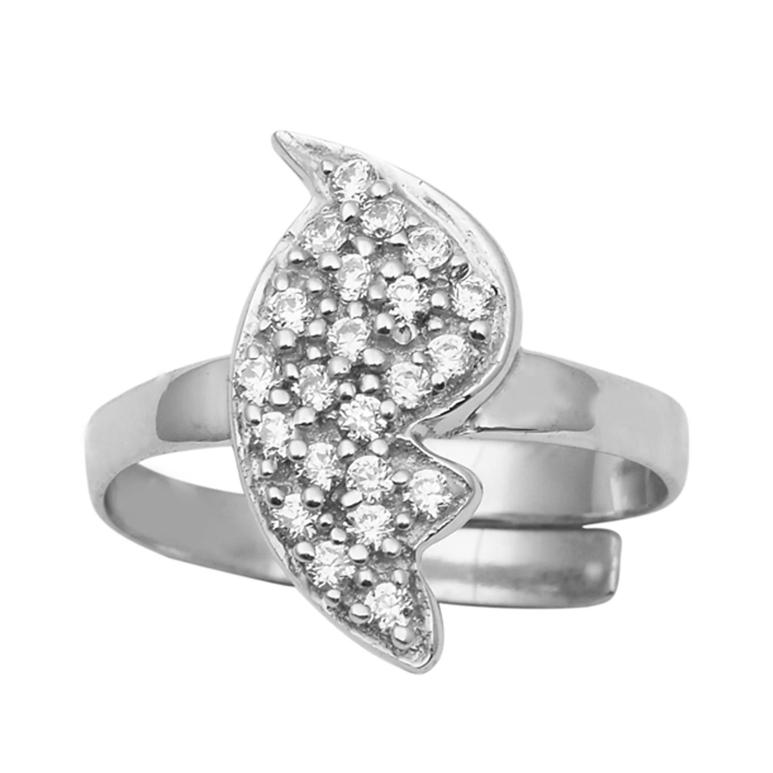 925 Sterling Silver Toe Ring For Women Unique Flexible Solid Adjustable Toe Ring Gross Weight 3.60