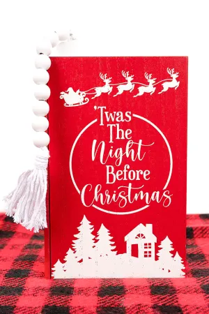 9.25 x 6 ''Twas The Night Before Christmas' Tabletop Book