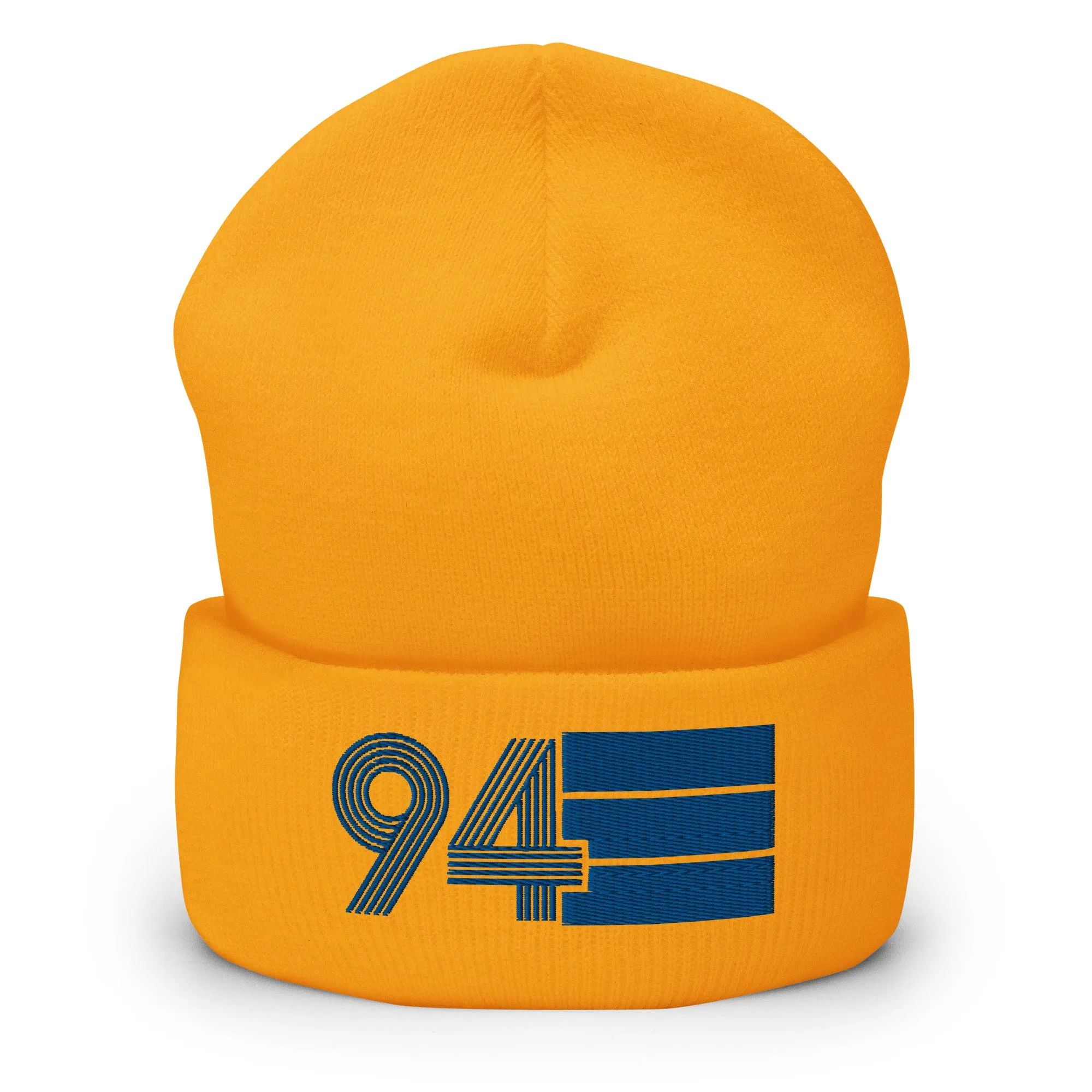 94 Number 1994 Birthday Retro Men's Women's Cuffed Beanie