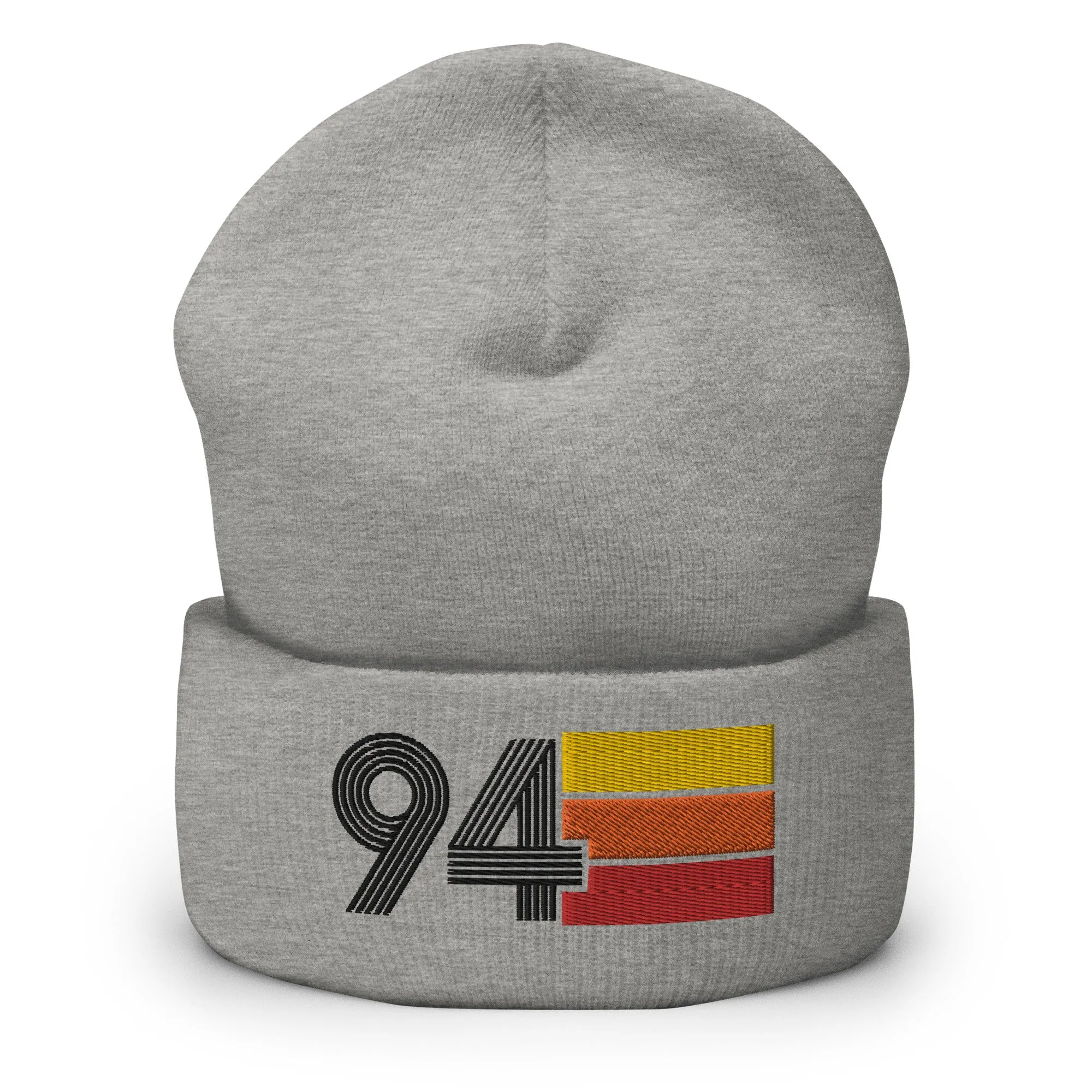 94 Number 1994 Birthday Retro Men's Women's Cuffed Beanie