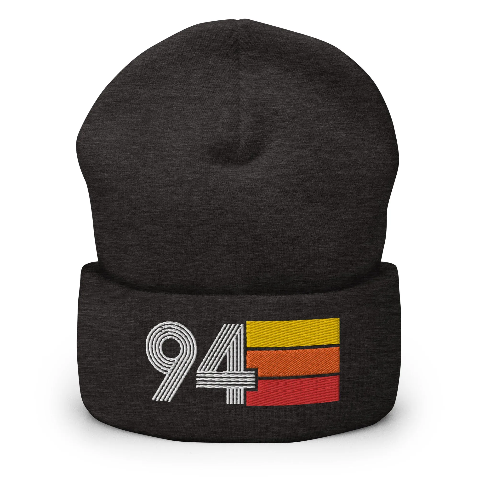 94 Number 1994 Birthday Retro Men's Women's Cuffed Beanie