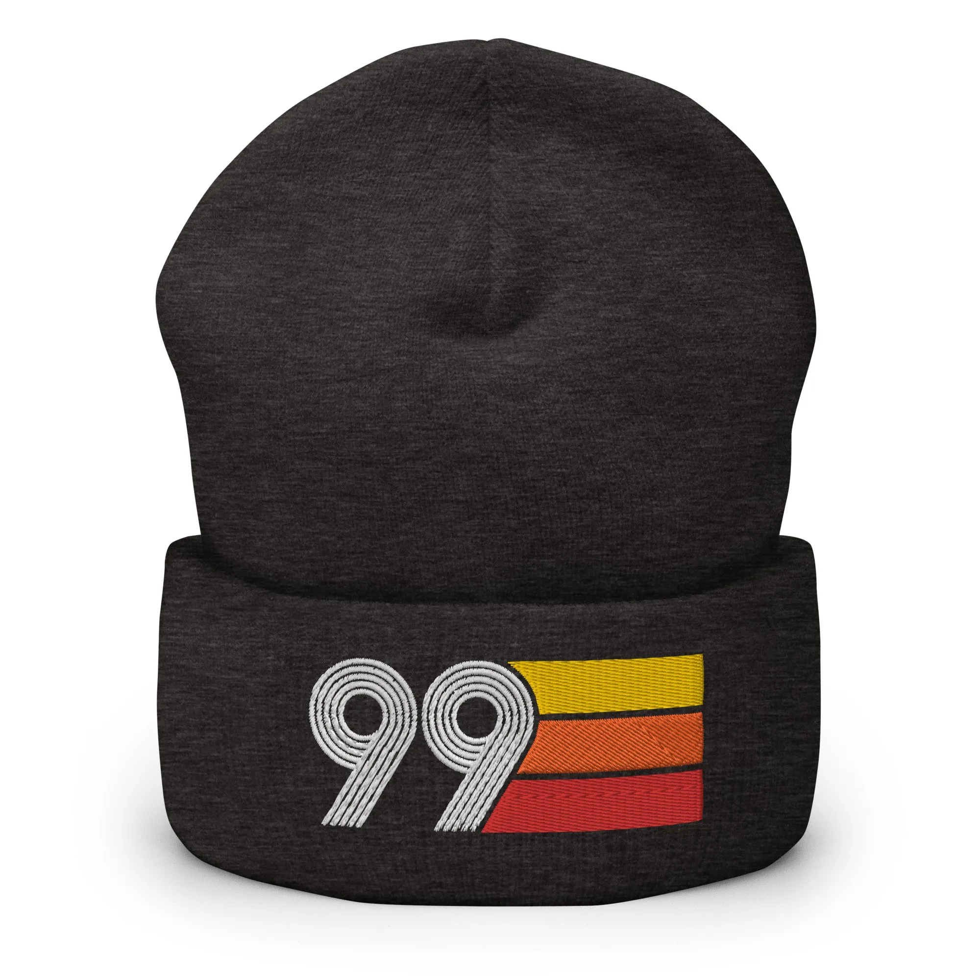 99 Number 1999 Birthday Retro Men's Women's Cuffed Beanie