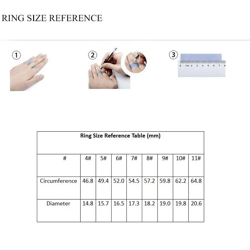 AAA Grade Zircon Women's Ring