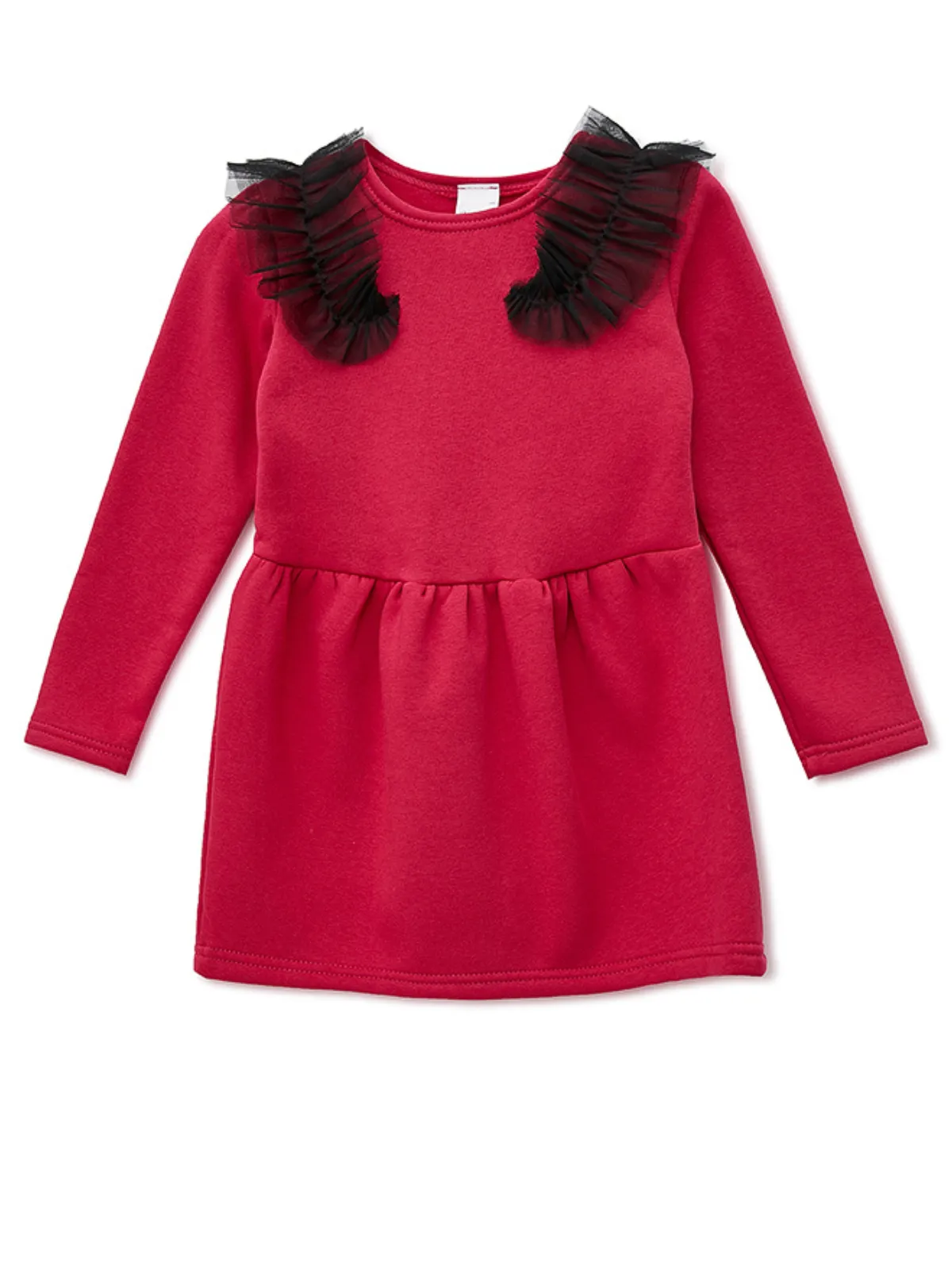 Adorable Pink Tulle Shoulder Tunic by Kids Couture