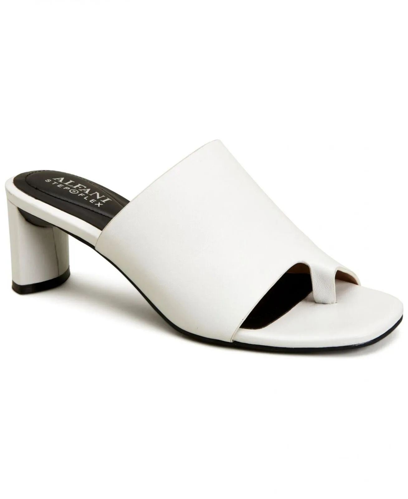 Alfani Women's Step N' Flex Colyerr Thong Sandals 10011899900 White 9.5M