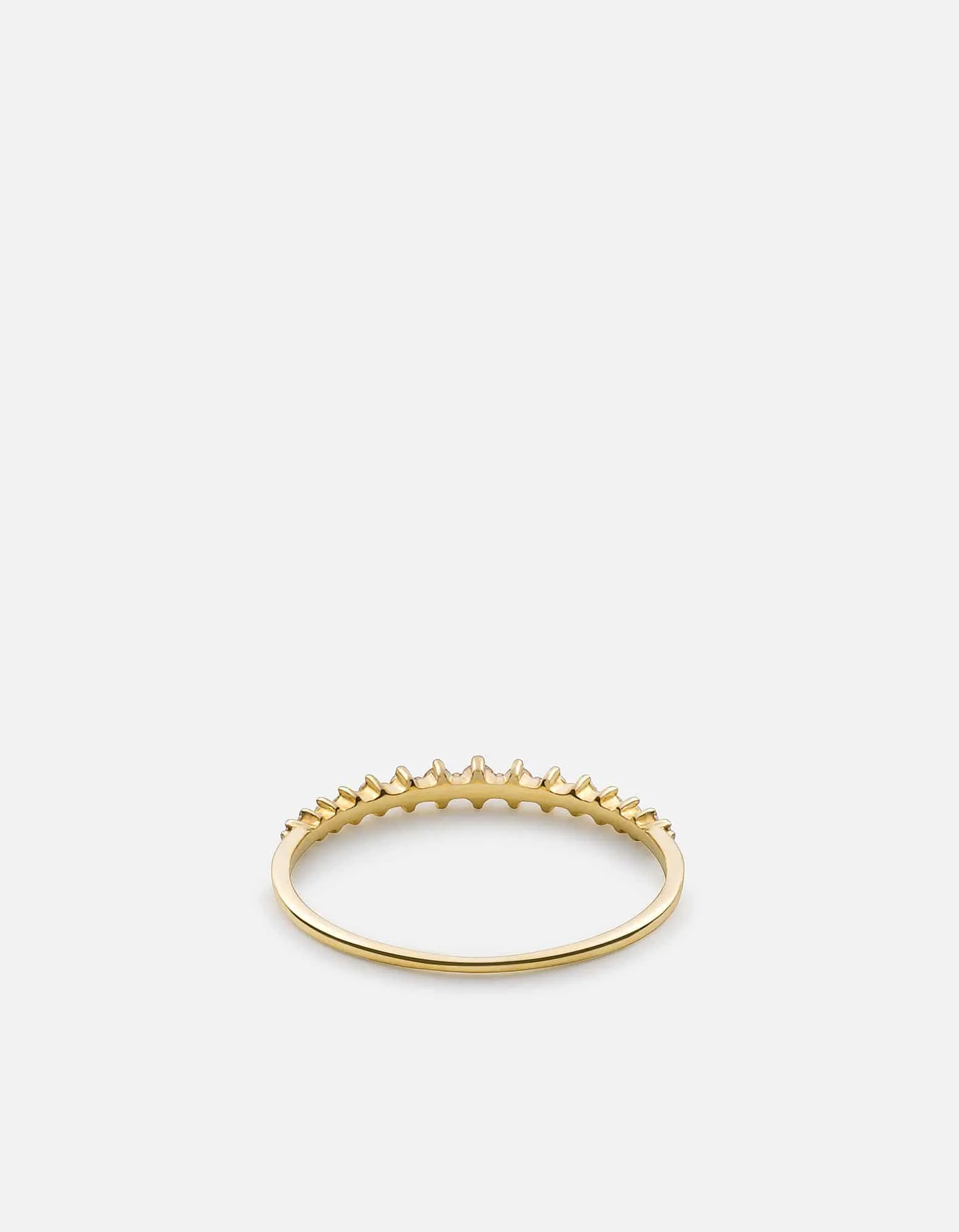 Amal Ring, 14k Gold Pavé