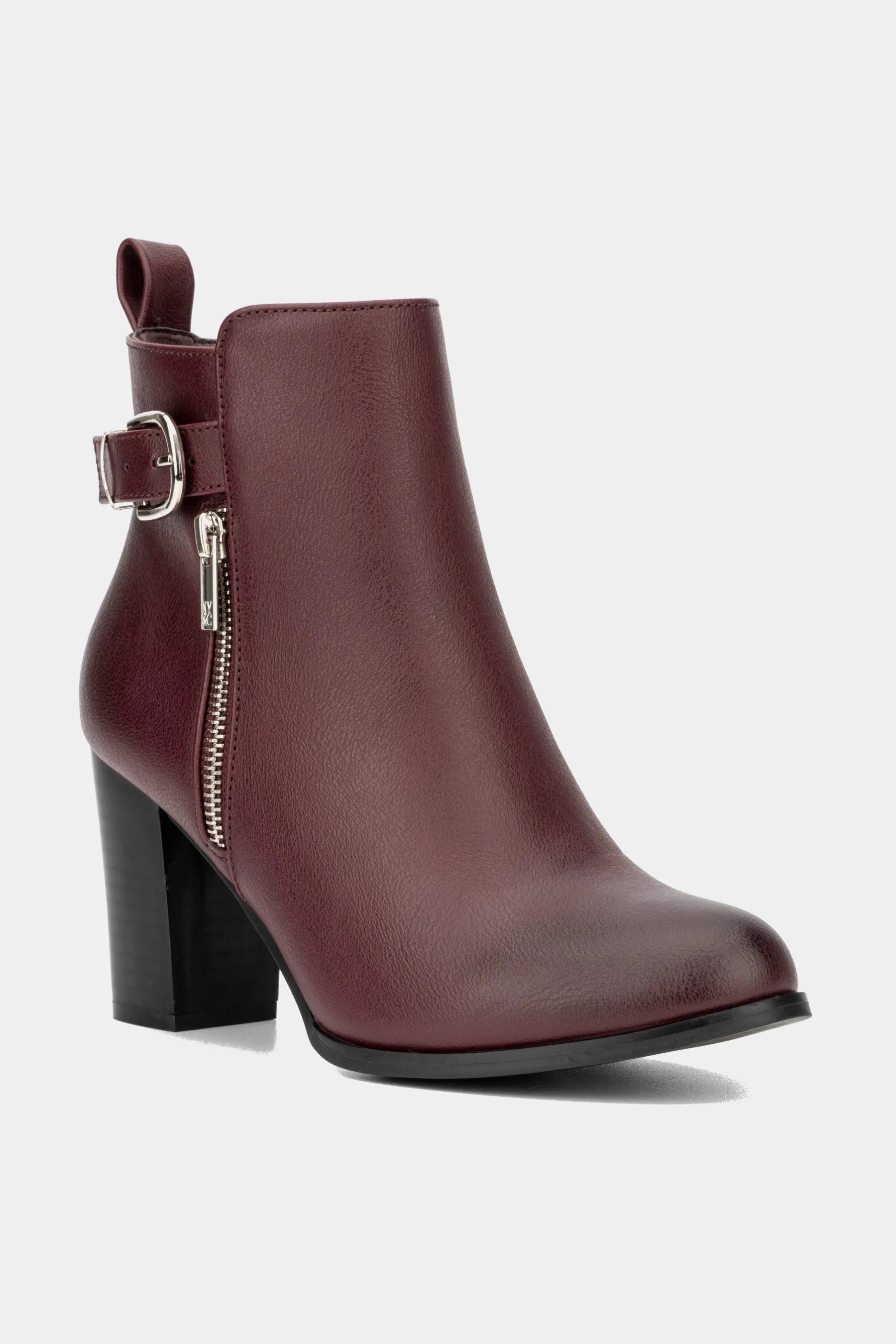 Angie Buckle Detail Booties