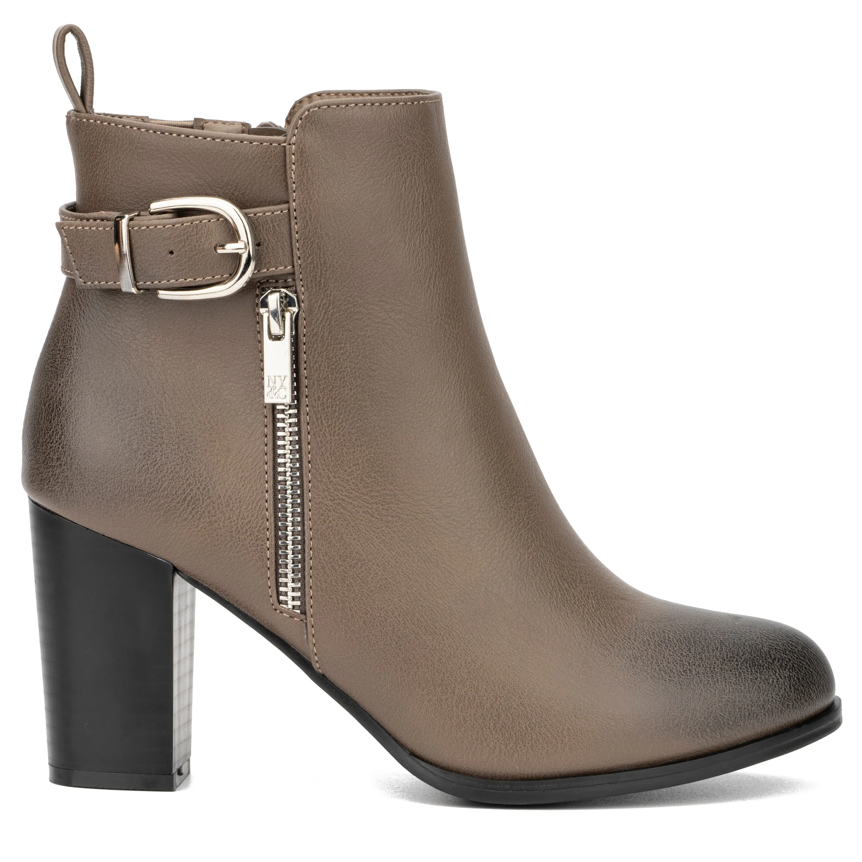 Angie Buckle Detail Booties