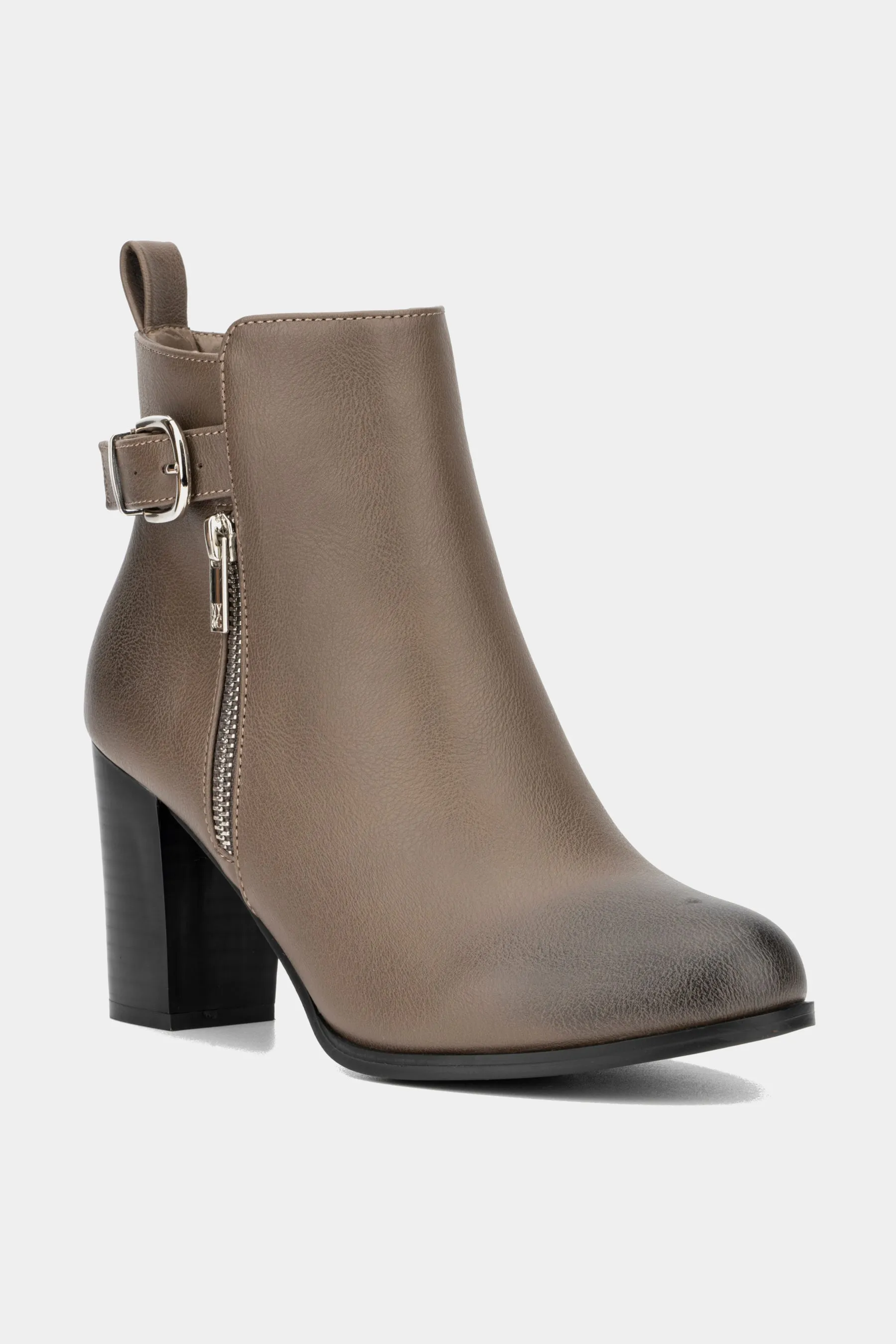 Angie Buckle Detail Booties
