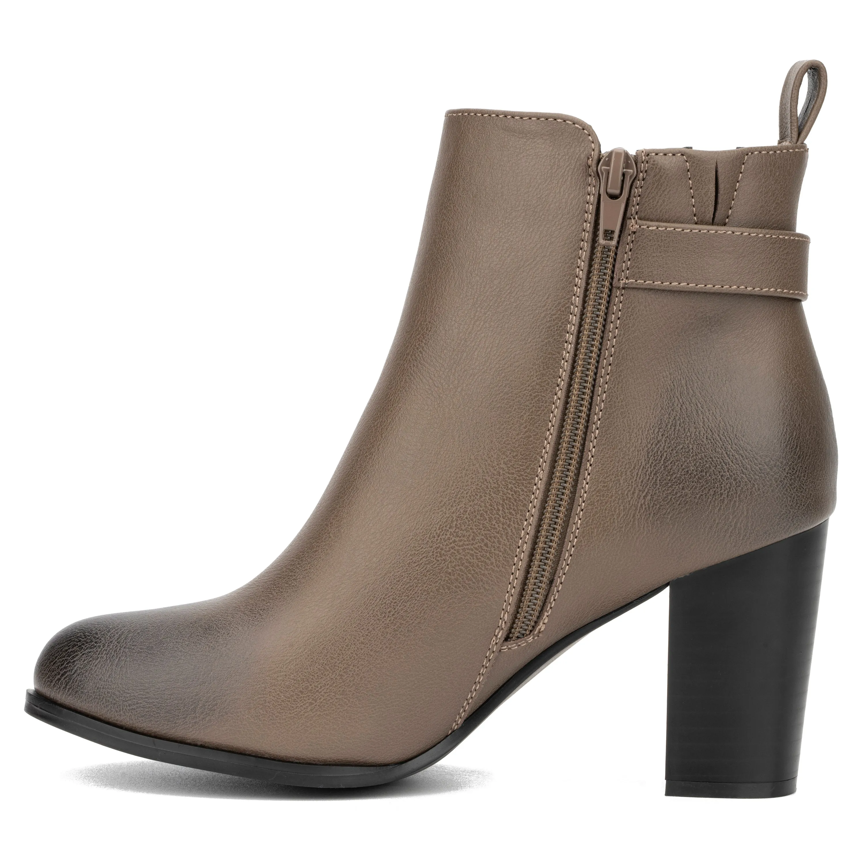 Angie Buckle Detail Booties