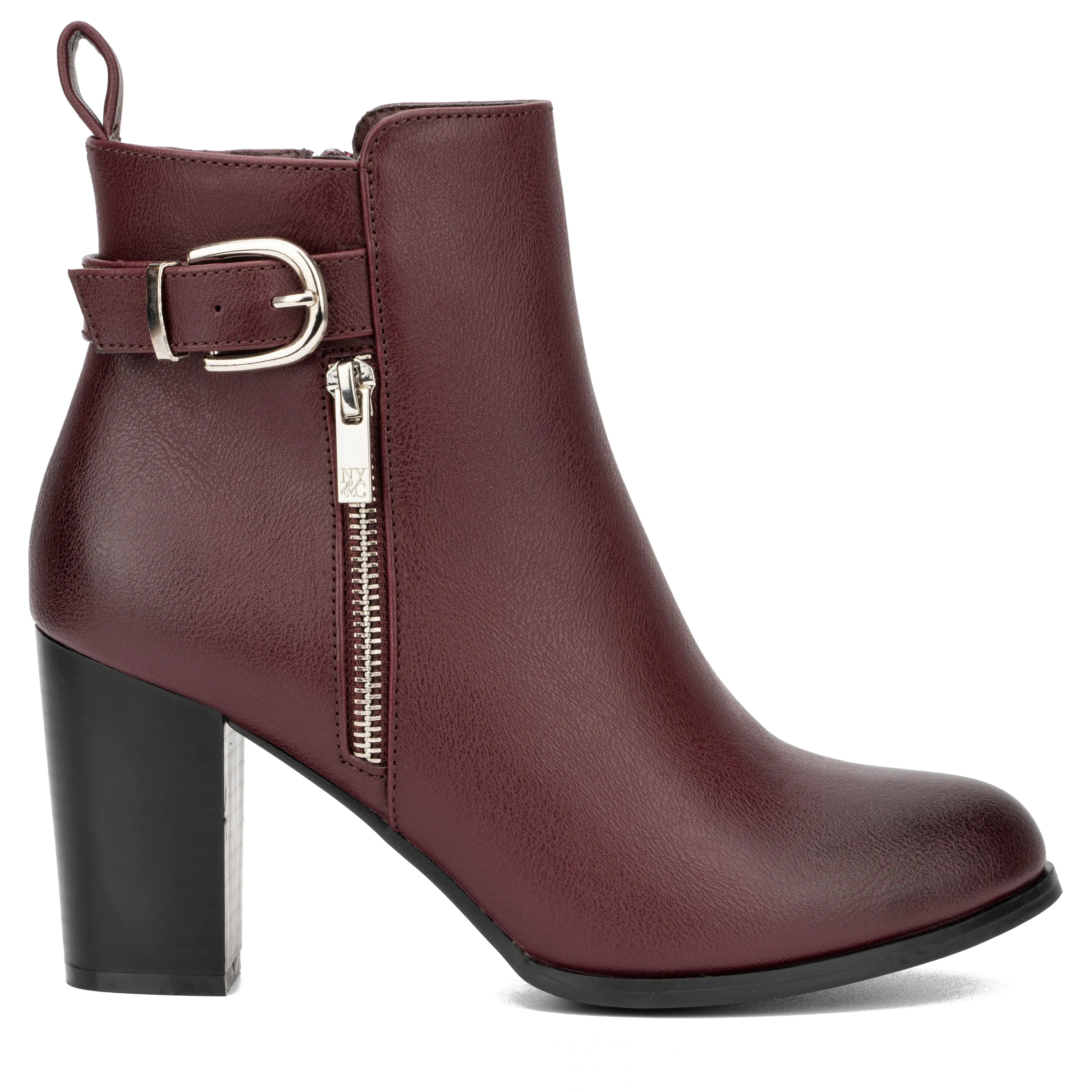Angie Buckle Detail Booties