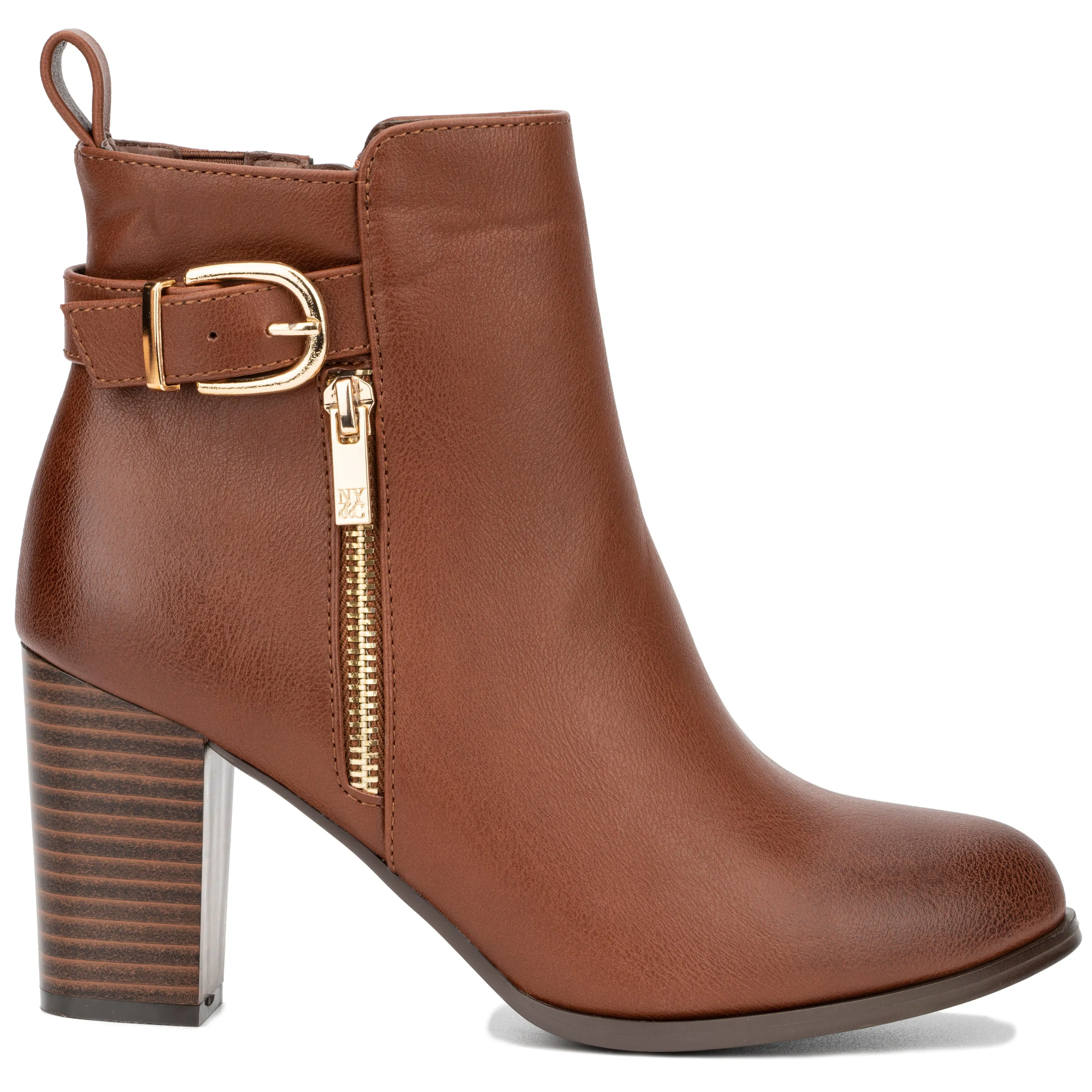 Angie Buckle Detail Booties