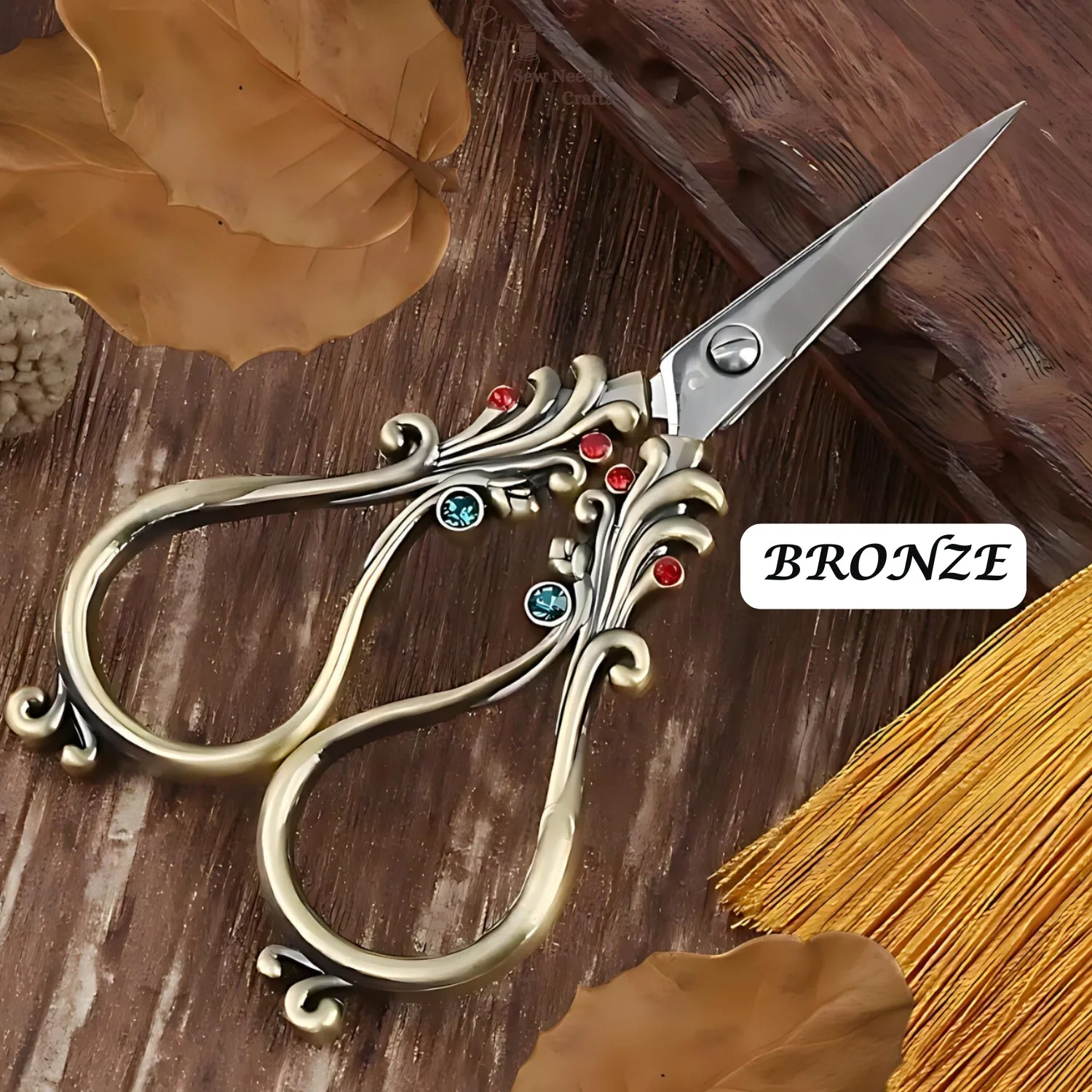 Antique Vintage Retro Phoenix Tail Scissors