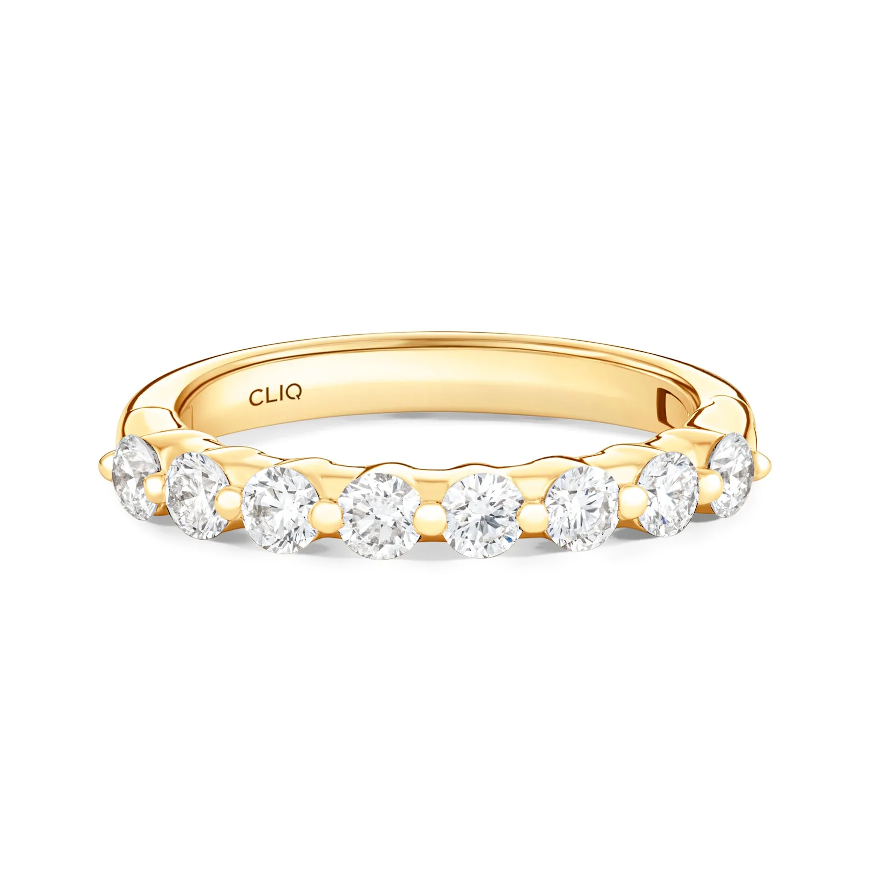 Asbury Single Shared Prong Diamond Band