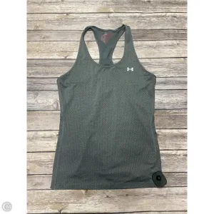Athletic Tank Top By Under Armour In Grey, Size: S