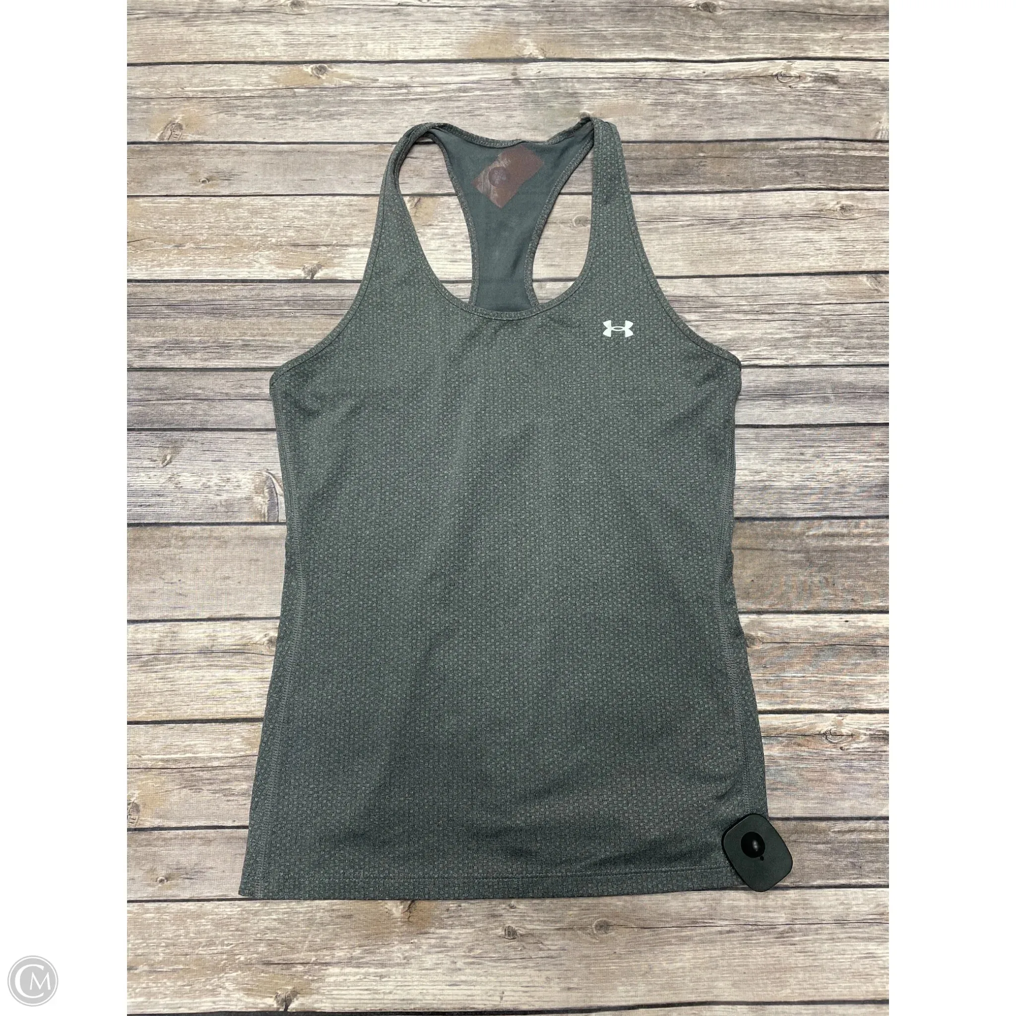 Athletic Tank Top By Under Armour In Grey, Size: S