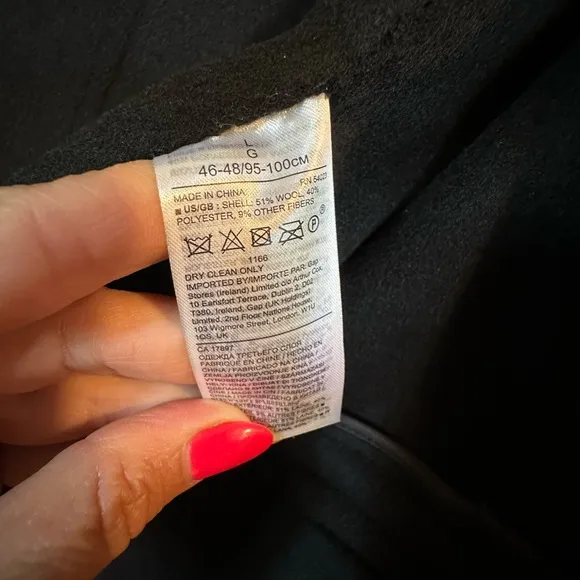 Banana Republic Black Women's Coat