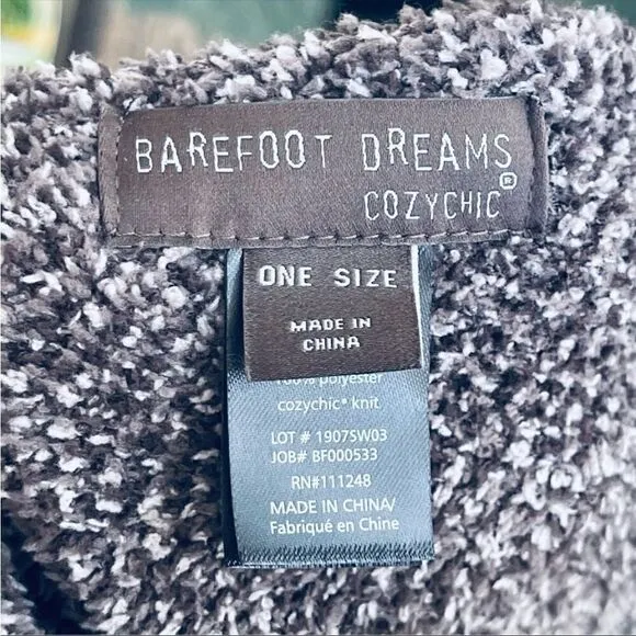 Barefoot Dream CozyChic Leopard Print KnitPoncho. One Size Multi $124