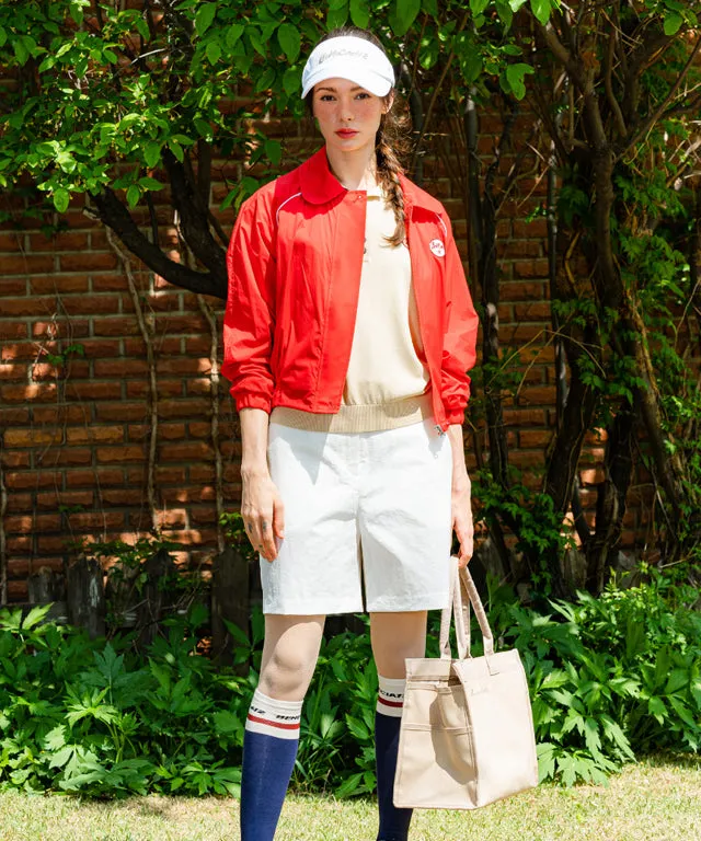 BENECIA 12 Retro Wind Jumper - Red