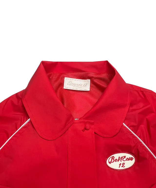 BENECIA 12 Retro Wind Jumper - Red