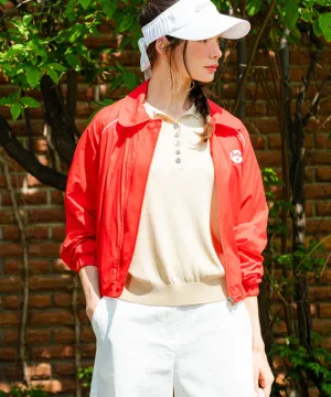 BENECIA 12 Retro Wind Jumper - Red