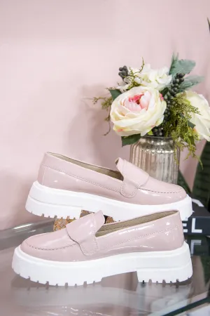 Best Foot Forward Blush Solid Slip-On Loafers - SHO2578BS