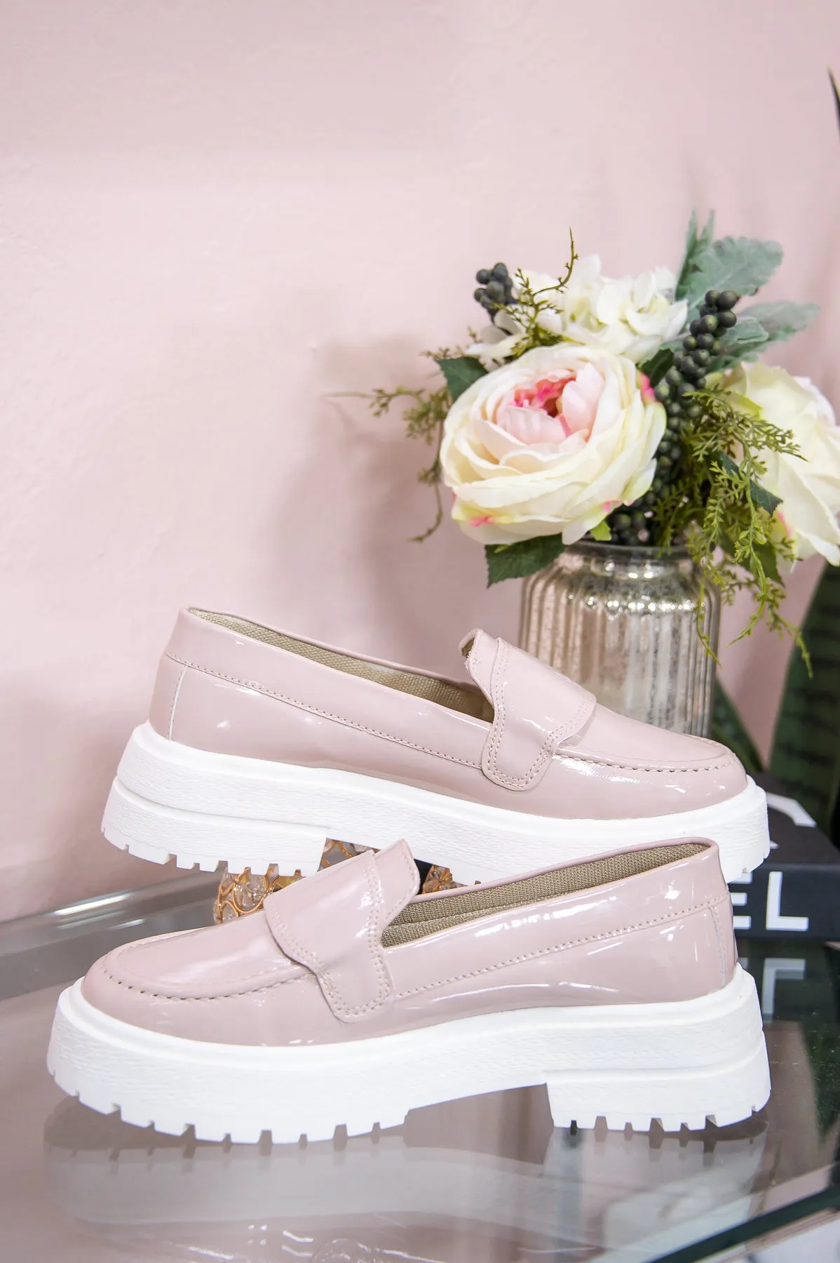 Best Foot Forward Blush Solid Slip-On Loafers - SHO2578BS