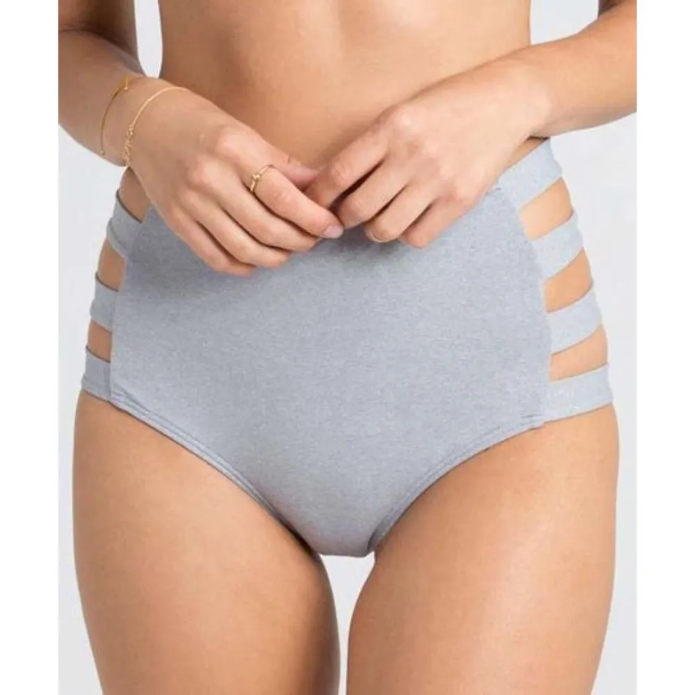 BILLABONG ITS DETAILS RETRO HIGH WAIST BOTTOM GREY
