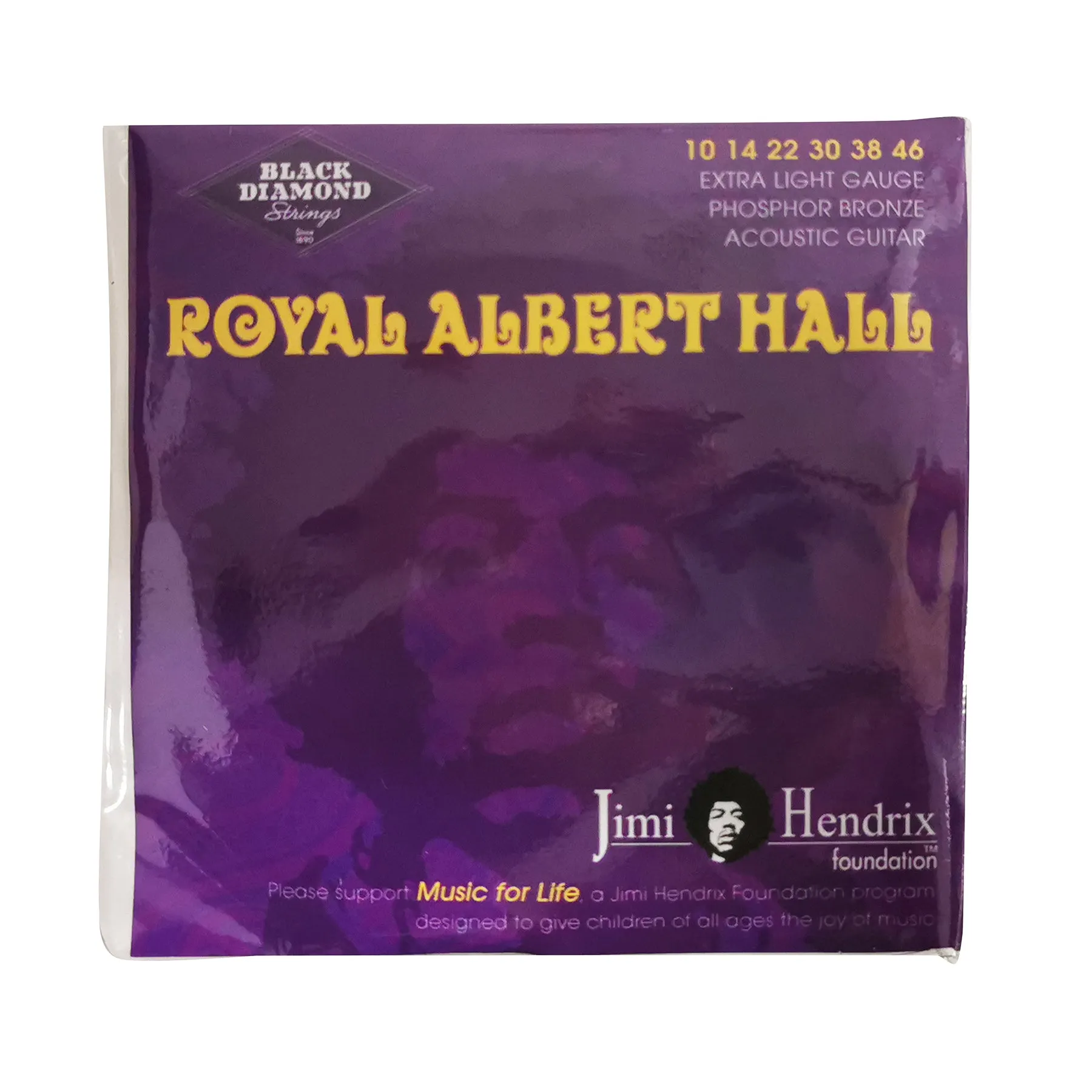 Black Diamond - Jimi Hendrix Acoustic Strings - 10-46