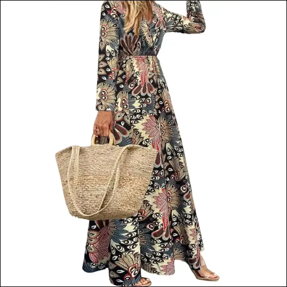 Black Floral Maxi Dress: Garden Twirling (and Head Turning, ) at Needful Things 😈