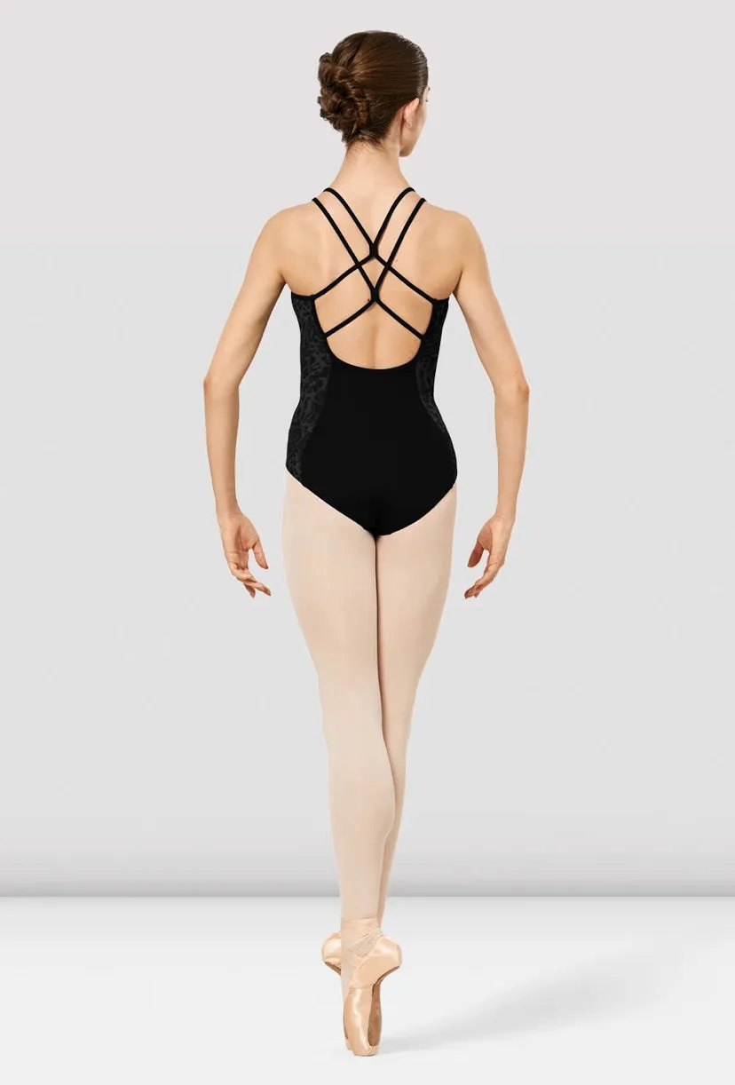Bloch Black Kiara Double Strap Leotard