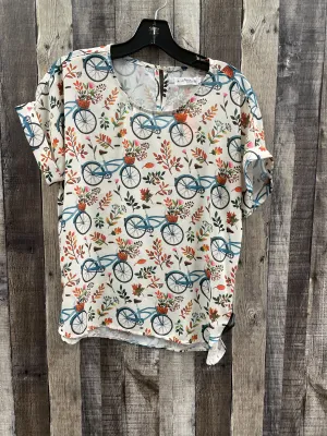 Blouse Short Sleeve By Cme  Size: S